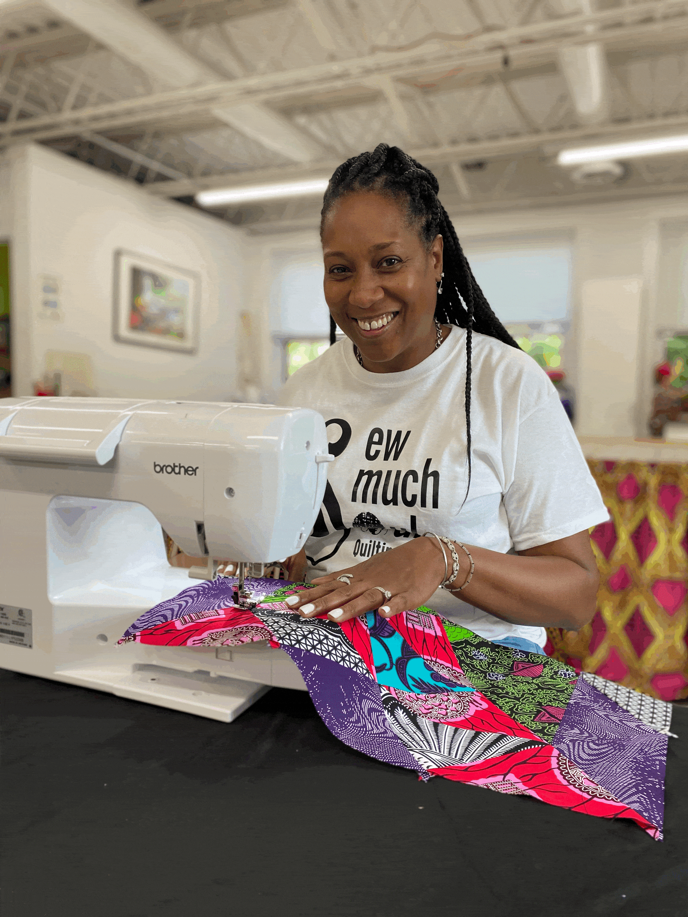 Sewing School  Woman, Cradle Of Abundance